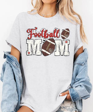 Cute Football Mom Shirt – Trendy Game Day Tee or Sweatshirt for Moms - Woven Mama
