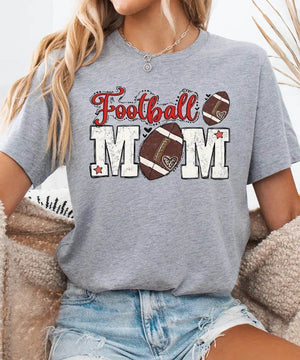 Cute Football Mom Shirt – Trendy Game Day Tee or Sweatshirt for Moms - Woven Mama