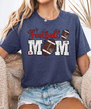 Cute Football Mom Shirt – Trendy Game Day Tee or Sweatshirt for Moms - Woven Mama