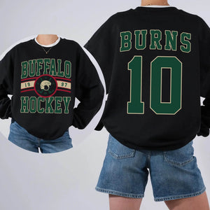 Custom Hockey T-Shirt or Sweatshirt – Personalized Team Name, Year, Player Name & Number - Woven Mama