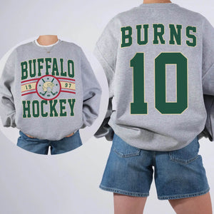 Custom Hockey T-Shirt or Sweatshirt – Personalized Team Name, Year, Player Name & Number - Woven Mama