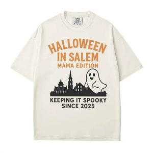 Halloween in Salem Mama Edition Comfort ColorsĀ® T-Shirt or Crewneck Sweatshirt - Woven Mama