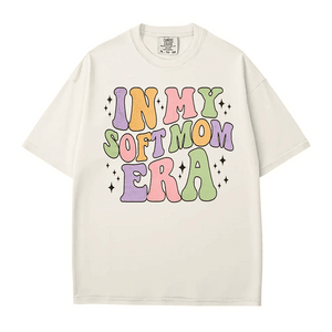 In My Soft Mom Era Comfort Colors® T-Shirt - Woven Mama