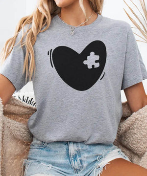 Puzzle Heart Mama Baby Matching Set - Woven Mama