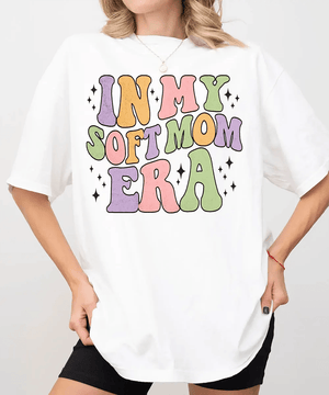 In My Soft Mom Era Comfort Colors® T-Shirt - Woven Mama
