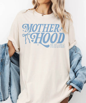 Motherhood “Some Days I Rock It…” T-Shirt – Comfort Colors Funny Mom Life Tee - Woven Mama