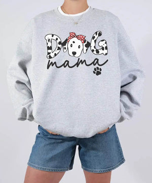 Dog Mama Dalmatian Shirt – Cute Dog Mom Comfort Colors® Tee or Sweatshirt - Woven Mama