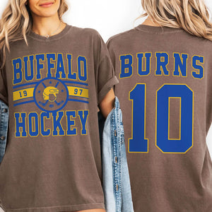 Custom Hockey T-Shirt or Sweatshirt – Personalized Team Name, Year, Player Name & Number - Woven Mama