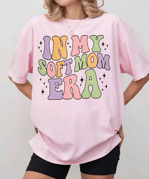 In My Soft Mom Era Comfort Colors® T-Shirt - Woven Mama