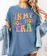 In My Dog Mom Era Comfort Colors® T-Shirt – Retro Pet Mom Shirt - Woven Mama