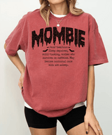 Mombie Comfort Colors® T-Shirt or Crewneck Sweatshirt – Funny Mom Halloween Shirt - Woven Mama