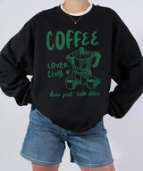 Funny Coffee Lover Club Shirt – Brew First Talk Later T-Shirt or Sweatshirt