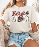 Cute Football Mom Shirt – Trendy Game Day Tee or Sweatshirt for Moms - Woven Mama