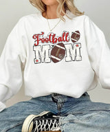 Cute Football Mom Shirt – Trendy Game Day Tee or Sweatshirt for Moms - Woven Mama