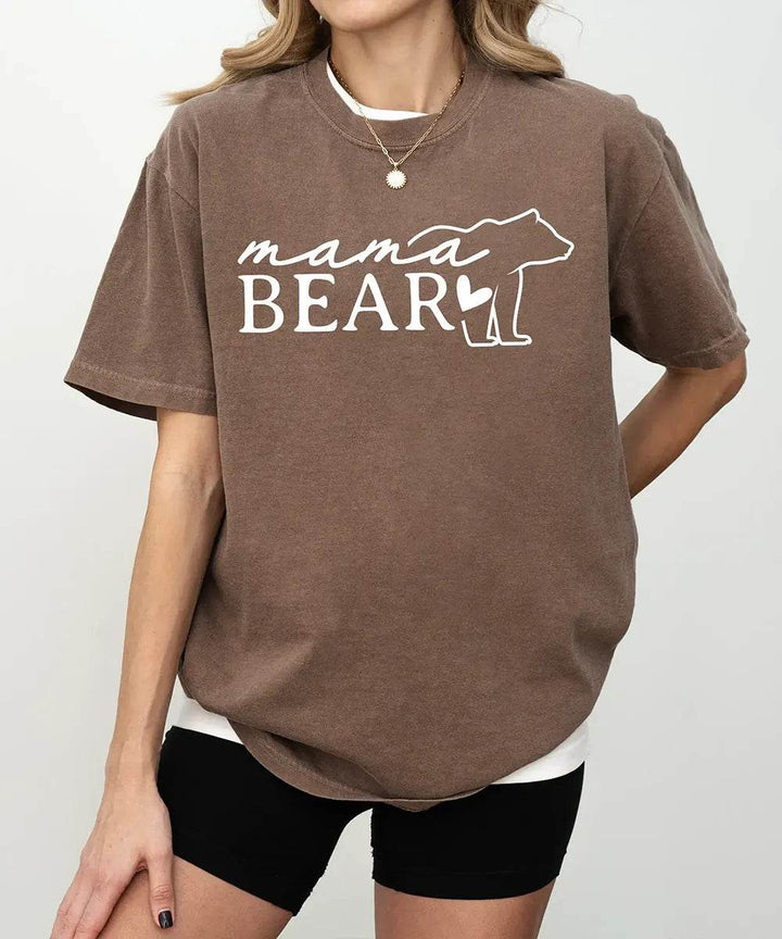Mama Bear Comfort Colors® T-Shirt - Woven Mama