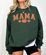 Pumpkin MAMA Halloween Comfort Colors T-Shirt or Crewneck Sweatshirt - Woven Mama