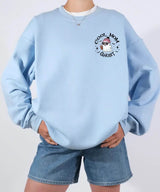 Cool Mom Ghost Comfort Colors T-Shirt or Crewneck Sweatshirt – Halloween Pocket Print Shirt - Woven Mama