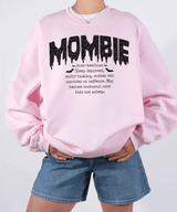 Mombie Comfort Colors® T-Shirt or Crewneck Sweatshirt – Funny Mom Halloween Shirt - Woven Mama