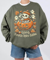 Raising Pumpkin Spice Babies Halloween Comfort Colors T-Shirt or Crewneck Sweatshirt - Woven Mama