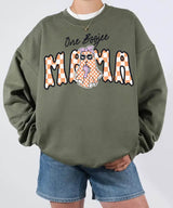 One Boojee Mama Comfort Colors T-Shirt or Sweatshirt – Cute Halloween Ghost Mom Shirt - Woven Mama