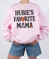 Hubie’s Favorite Mama Halloween Comfort Colors® T-Shirt or Crewneck Sweatshirt - Woven Mama