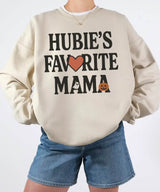 Hubie’s Favorite Mama Halloween Comfort Colors® T-Shirt or Crewneck Sweatshirt - Woven Mama
