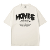 Mombie Comfort Colors® T-Shirt or Crewneck Sweatshirt – Funny Mom Halloween Shirt - Woven Mama