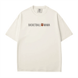 Basketball Mama T-Shirt – Minimalist Sports Mom Tee - Woven Mama