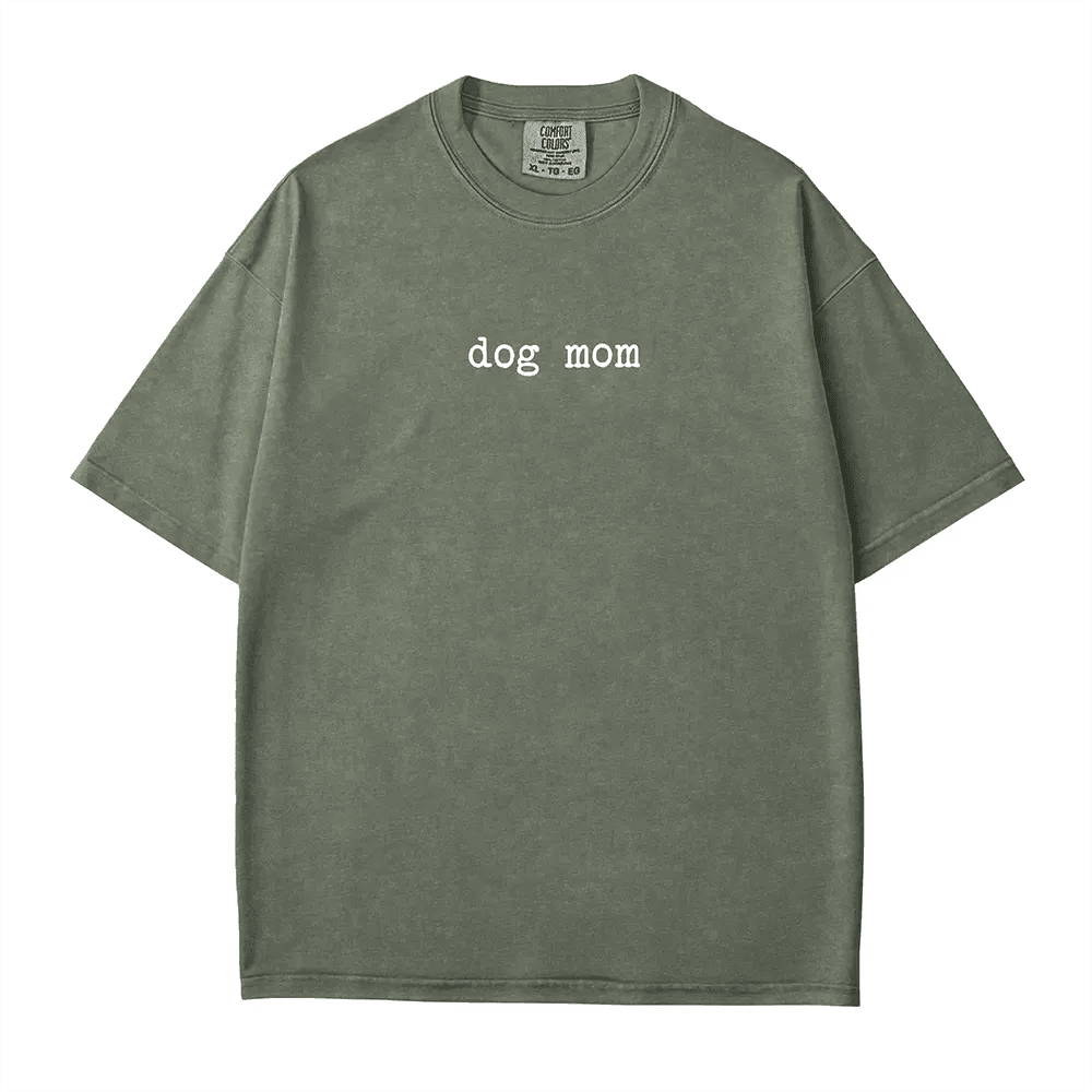Dog Mom Comfort Colors® T-Shirt - Woven Mama