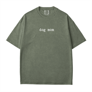 Dog Mom Comfort Colors® T-Shirt - Woven Mama