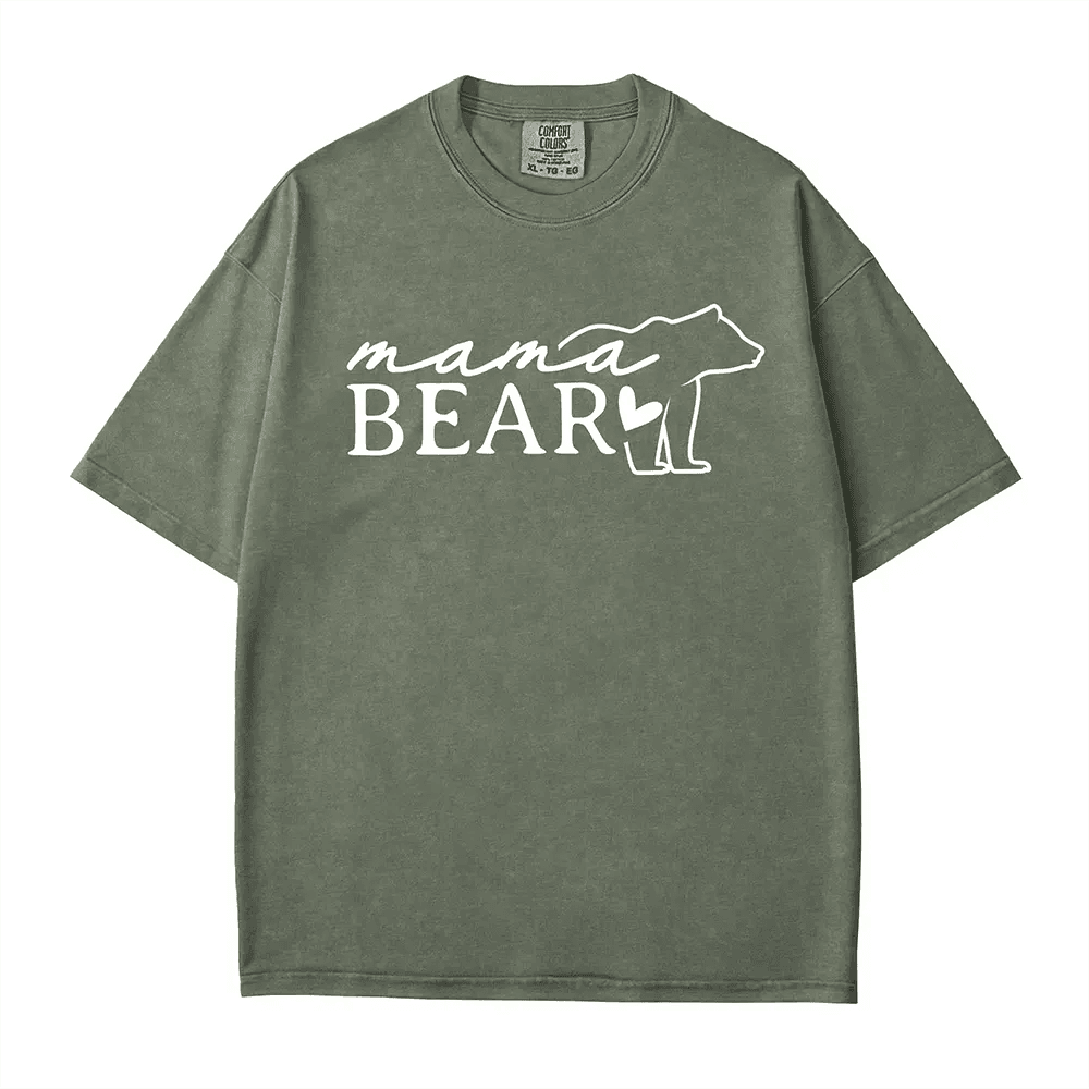 Mama Bear Comfort Colors® T-Shirt - Woven Mama