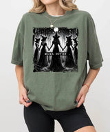 Mama Coven Halloween Comfort Colors T-Shirt or Crewneck Sweatshirt – Witchy Mom Shirt - Woven Mama