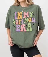 In My Soft Mom Era Comfort Colors® T-Shirt - Woven Mama