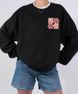 Mama Cookie Floral Shirt – Pocket Print Floral Mama Comfort Colors® Tee or Sweatshirt - Woven Mama