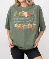Mothers Plant Seeds of Love That Bloom Forever Floral Comfort Colors® Tee or Sweatshirt - Woven Mama