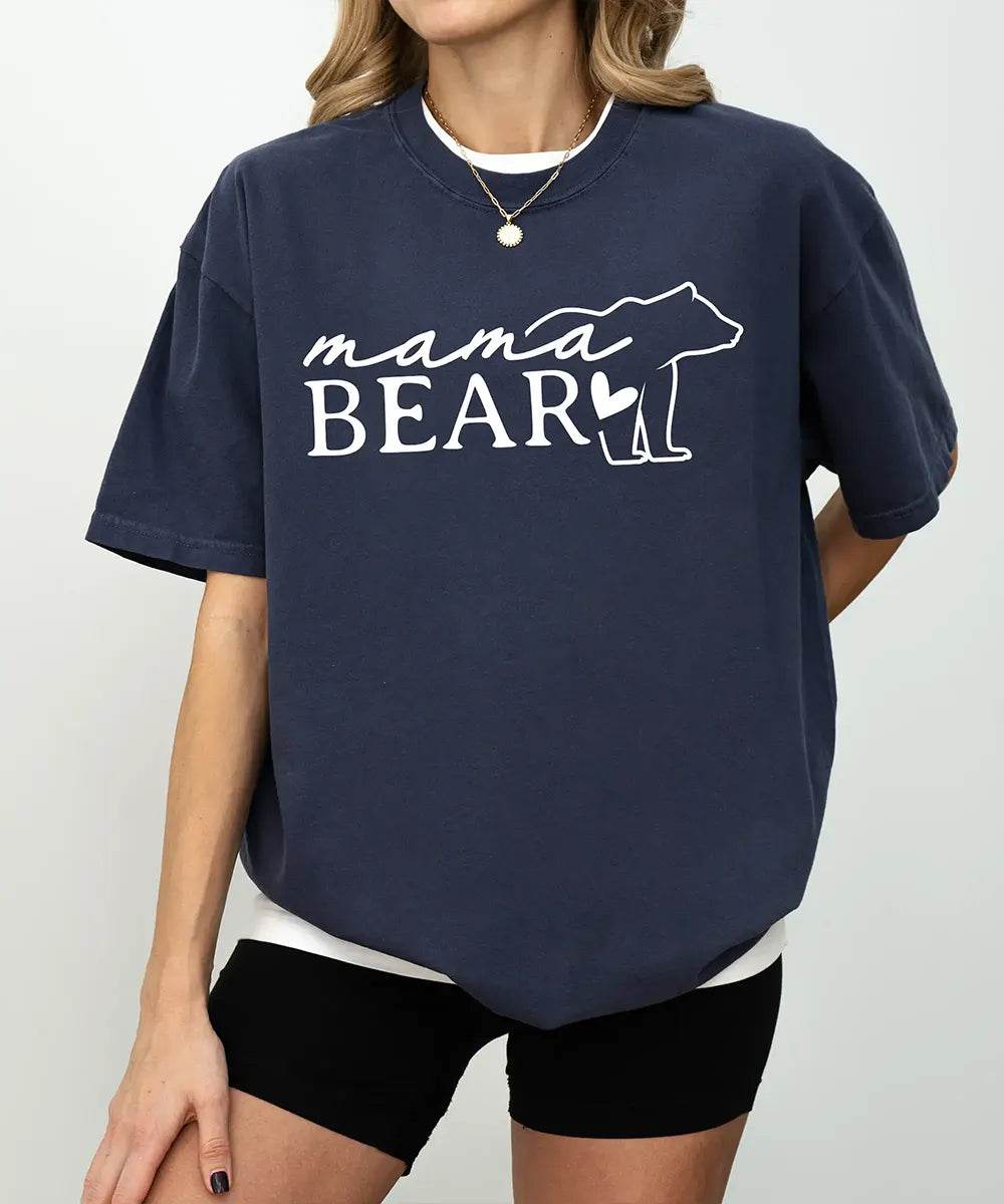 Mama Bear Comfort Colors® T-Shirt - Woven Mama