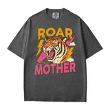 Roar Like a Mother Comfort Colors® T-Shirt - Woven Mama