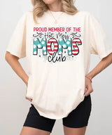 Proud Member of the Hot Mess Moms Club Shirt – Funny Mom Comfort Colors® Tee or Sweatshirt - Woven Mama
