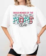 Proud Member of the Hot Mess Moms Club Shirt – Funny Mom Comfort Colors® Tee or Sweatshirt - Woven Mama