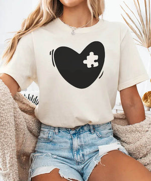 Puzzle Heart Mama Baby Matching Set - Woven Mama