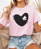 Puzzle Heart Mama Baby Matching Set