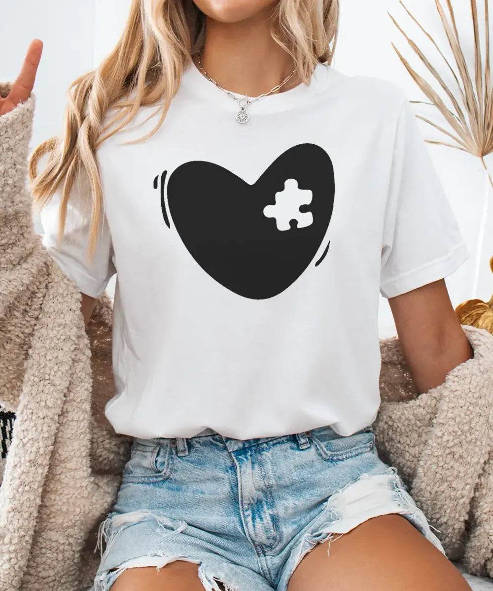 Puzzle Heart Mama Baby Matching Set - Woven Mama