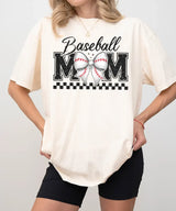 Retro Baseball Mom T-Shirt or Sweatshirt – Vintage Style Mom Game Day Outfit