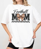 Retro Football Mom Coquette Shirt – Cute Game Day Tee or Sweatshirt - Woven Mama