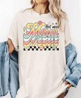 Retro Hot Mess Mom Shirt – Vintage Style Funny Mom Comfort Colors® Tee / Sweatshirt - Woven Mama