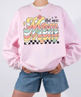 Retro Hot Mess Mom Shirt – Vintage Style Funny Mom Comfort Colors® Tee / Sweatshirt