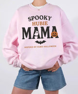 Spooky Hubie Mama Halloween Comfort Colors® T-Shirt or Crewneck Sweatshirt - Woven Mama