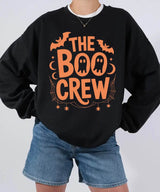 The Boo Crew Comfort Colors® T-Shirt or Crewneck Sweatshirt – Halloween Ghosts Matching Family Shirt - Woven Mama