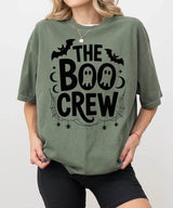 The Boo Crew Comfort Colors® T-Shirt or Crewneck Sweatshirt – Halloween Ghosts Matching Family Shirt - Woven Mama