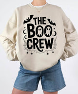 The Boo Crew Comfort Colors® T-Shirt or Crewneck Sweatshirt – Halloween Ghosts Matching Family Shirt - Woven Mama